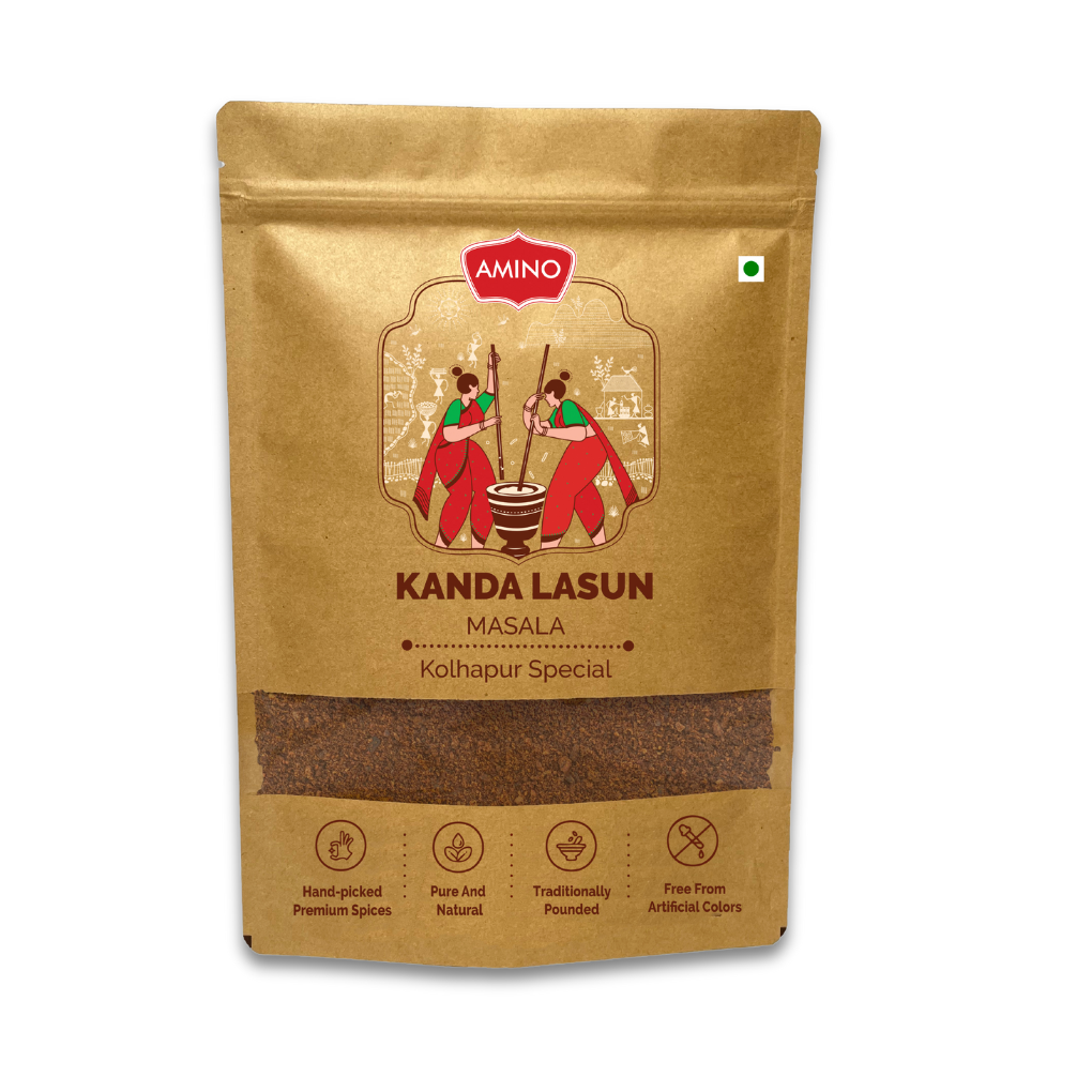 Kanda Lasun Masala -Traditionally Pounded Homemade Kanda Lasun Masala