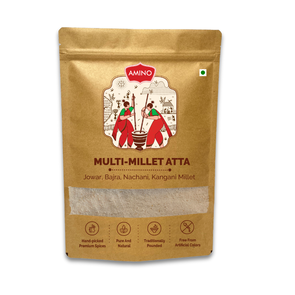 Multi-Millet Atta -Traditionally Made with Jowar, Bajra, Nachani, Kangani Millet