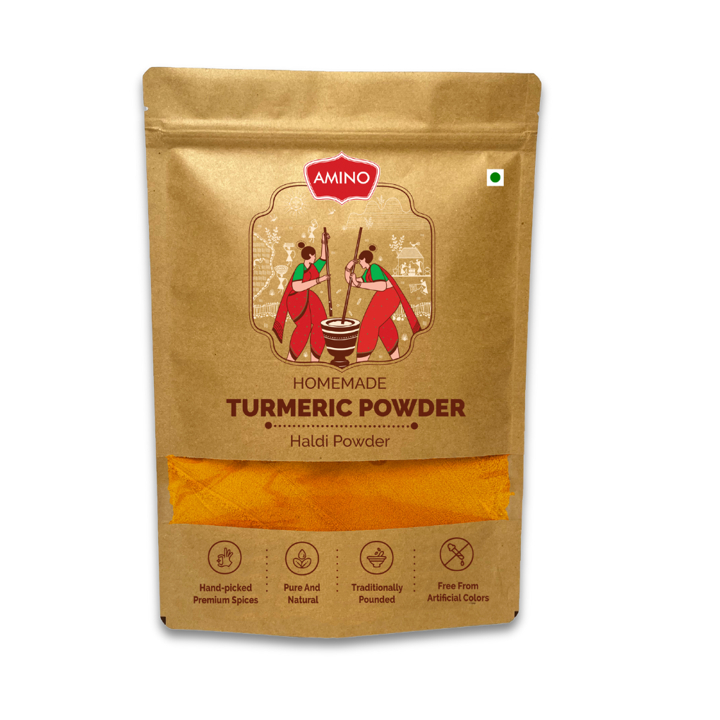 Turmeric Powder -Traditionally Pounded Homemade Haldi Powder