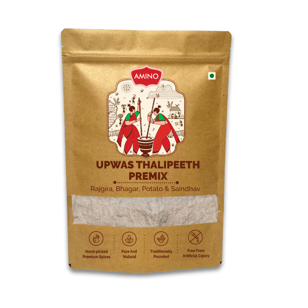 Upwas Thalipeeth Premix Atta -Traditionally Made with Rajgira, Bhagar, Potato & Saindhav