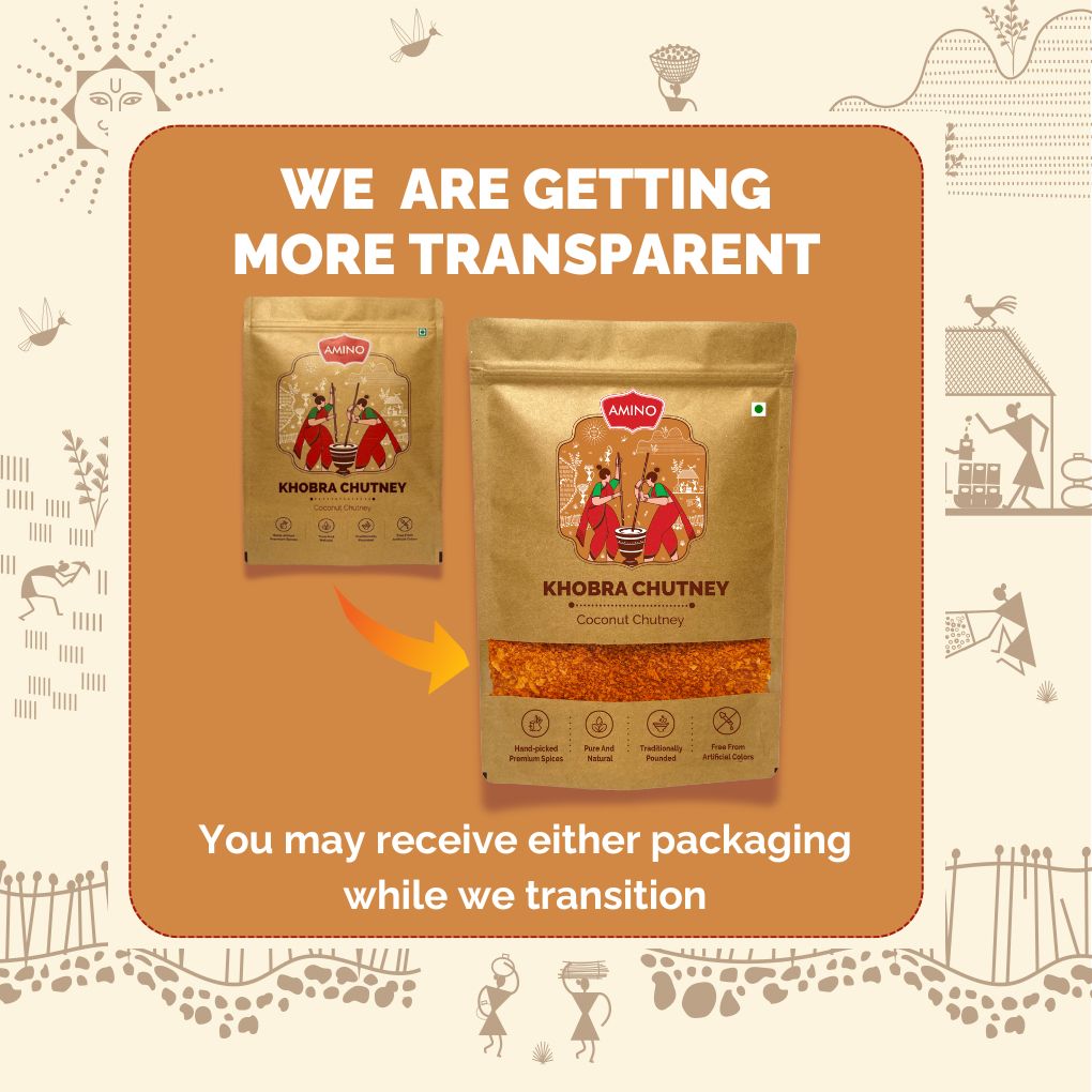 Khobra Chutney -Traditionally Pounded Homemade Coconut Chutney