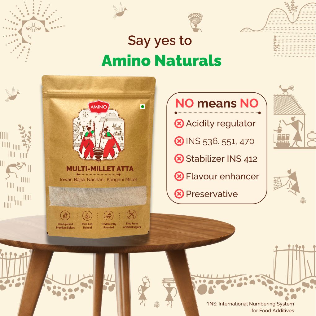 Multi-Millet Atta -Traditionally Made with Jowar, Bajra, Nachani, Kangani Millet