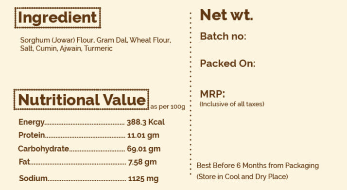 Thalipeeth Premix Atta -Traditionally Made with Jowar, Bajra, Wheat and Gram