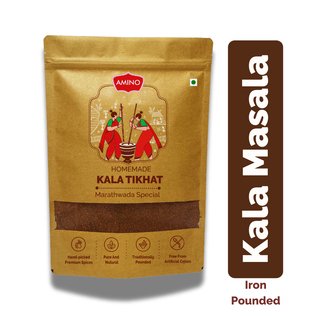 Kala Tikhat -Traditionally Pounded Homemade Kala Masala