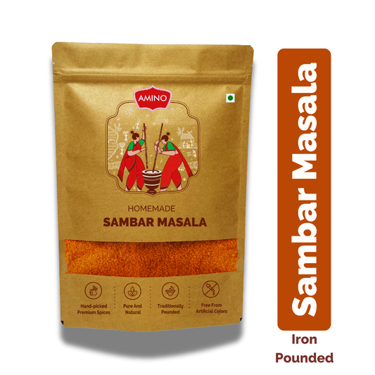 Sambar Masala -Traditionally Pounded Homemade Sambar Masala