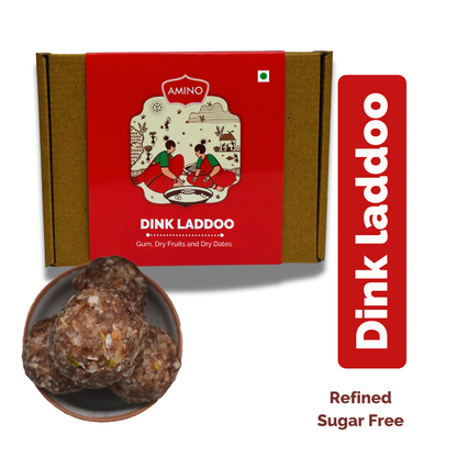 Dink Laddoo -Traditionally Made with Gum, Dry Fruits and Dry Dates
