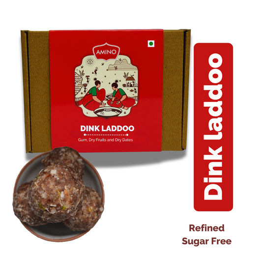 Dink Laddoo -Traditionally Made with Gum, Dry Fruits and Dry Dates