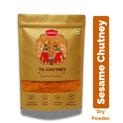 Til Chutney -Traditionally Pounded Homemade Sesame Chutney