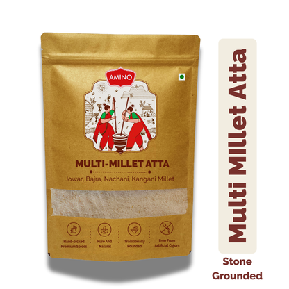 Multi-Millet Atta -Traditionally Made with Jowar, Bajra, Nachani, Kangani Millet
