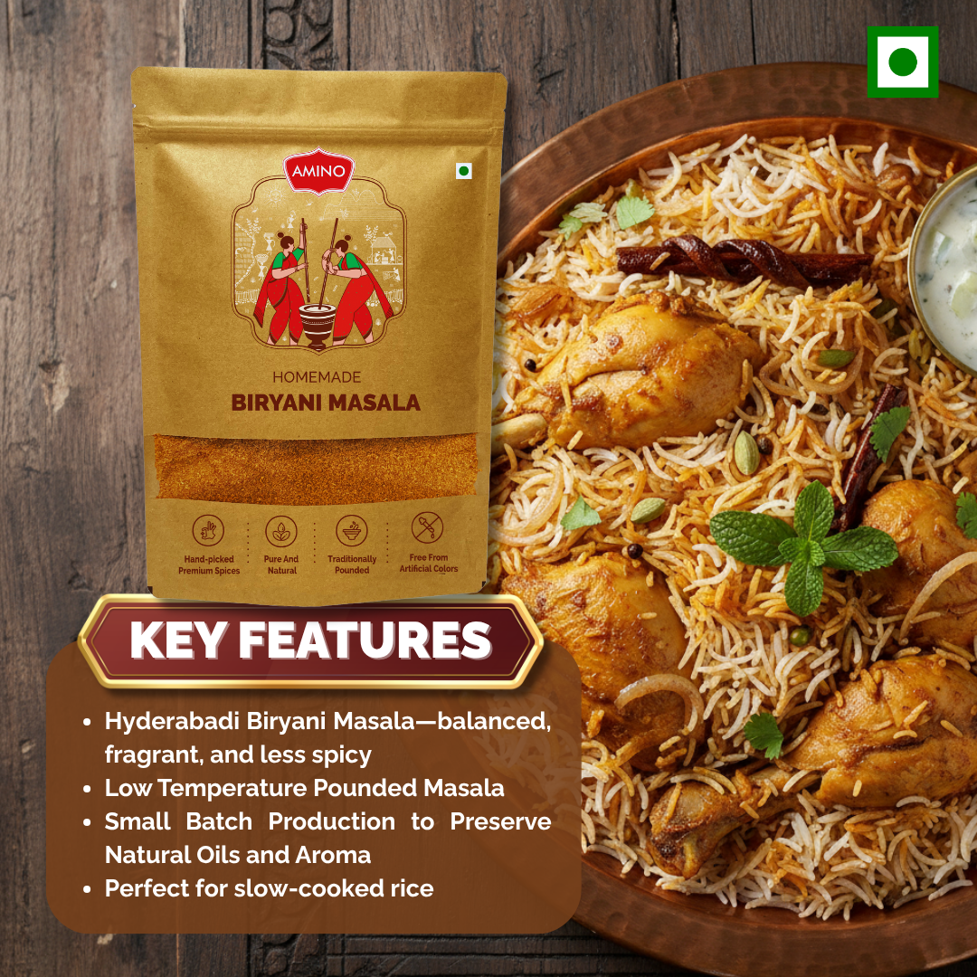 Biryani Masala -Traditionally Pounded Biryani Masala