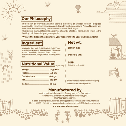 Biryani Masala -Traditionally Pounded Biryani Masala