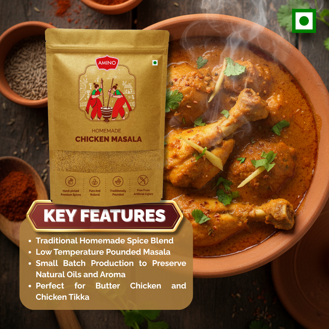 Chicken Masala -Traditionally Pounded Homemade Chicken Masala