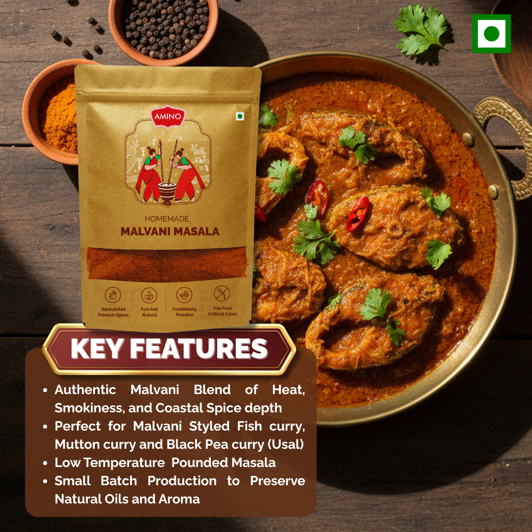 Malvani Masala -Traditionally Pounded Homemade Malvani Masala