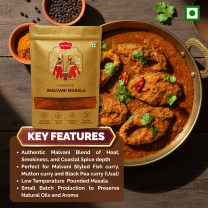 Malvani Masala -Traditionally Pounded Homemade Malvani Masala