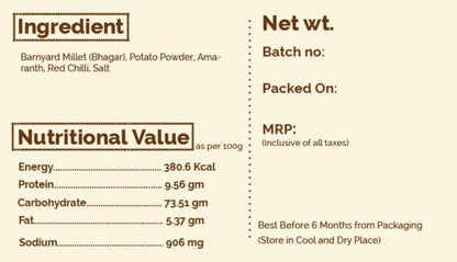 Upwas Thalipeeth Premix Atta -Traditionally Made with Rajgira, Bhagar, Potato & Saindhav