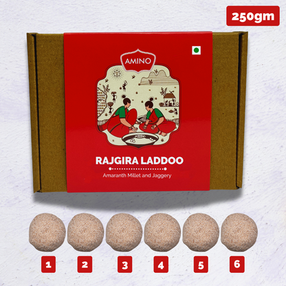 Rajgira Laddoo -Traditionally Made with Amaranth Millet and Jaggery