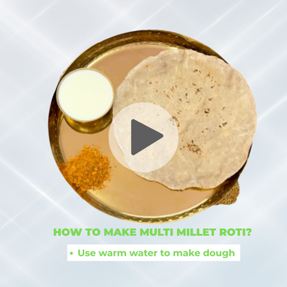 Multi-Millet Atta -Traditionally Made with Jowar, Bajra, Nachani, Kangani Millet