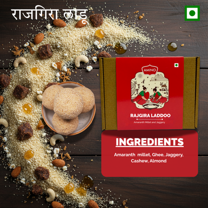 Rajgira Laddoo -Traditionally Made with Amaranth Millet and Jaggery