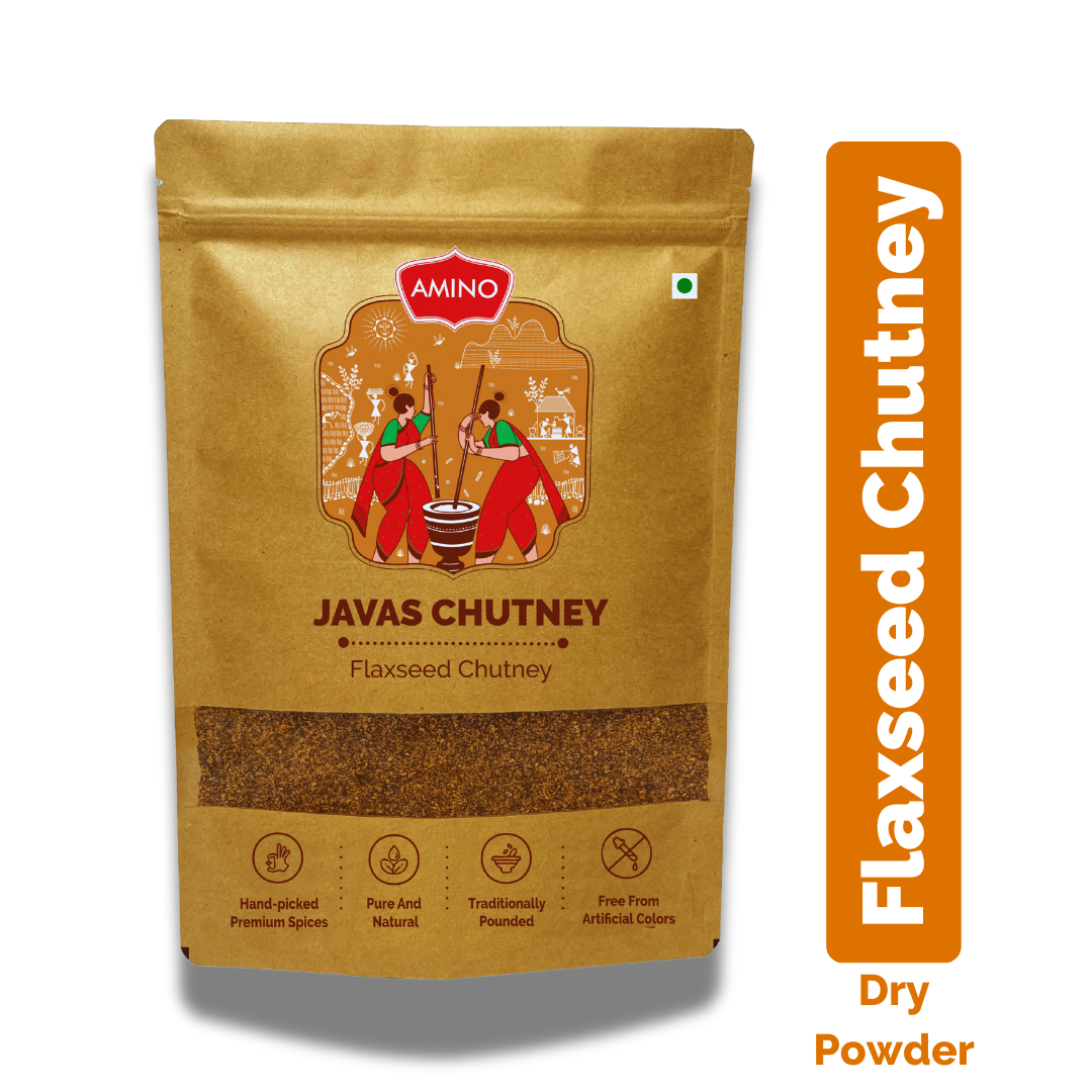 Java's Chatuny Javas Chutney -Traditionally Pounded Homemade Flax Seed Chutney – Amino ...