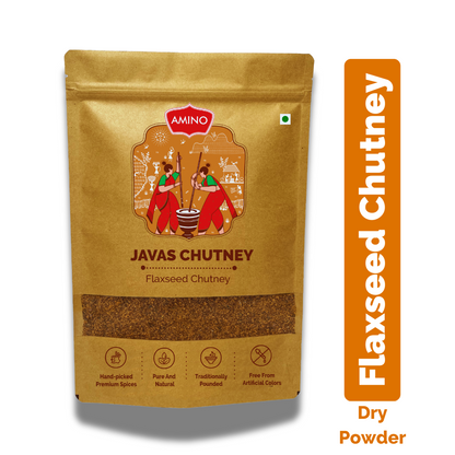 Javas Chutney -Traditionally Pounded Homemade Flax Seed Chutney